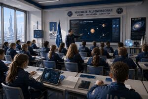 Schüler einer Vereinigten Allgemeinschule
