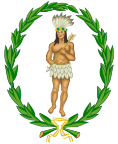 Ein Haczine, abgebildet auf dem Wappen von Lussisch-Hamarien